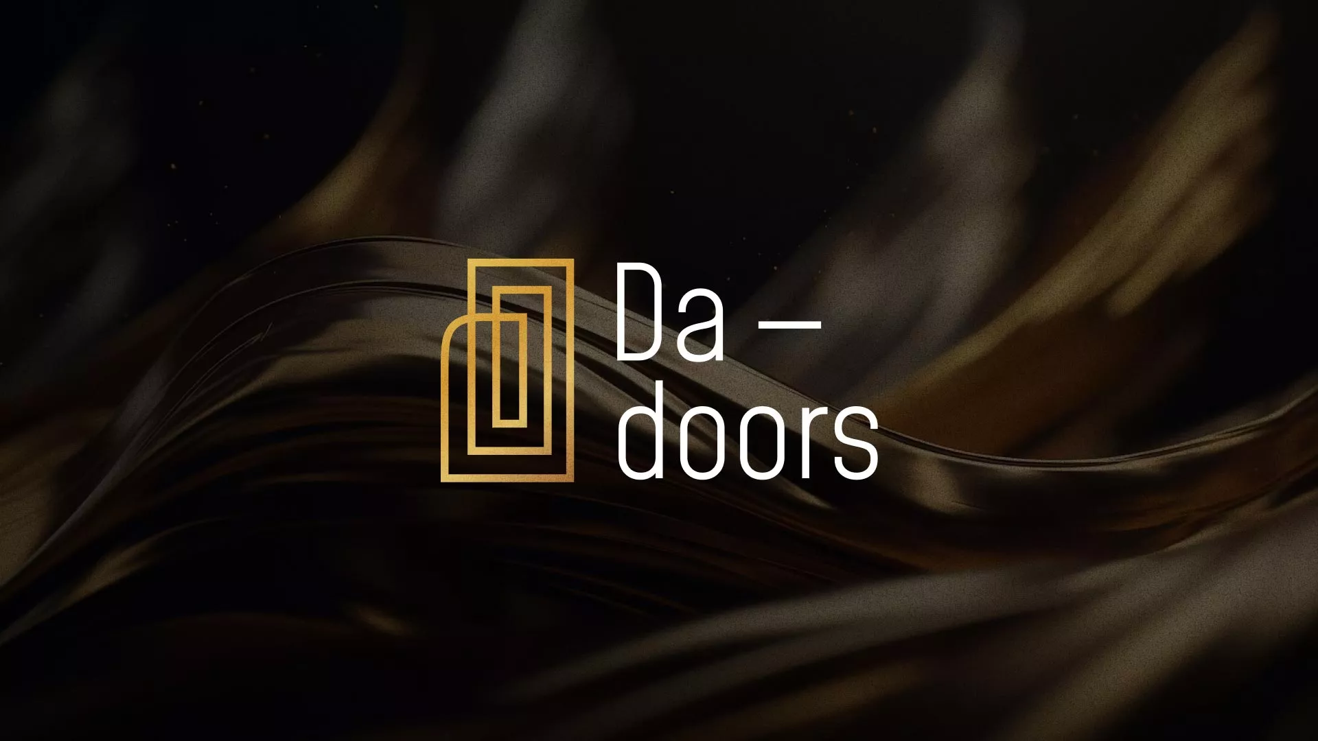 Разработка логотипа для компании «DA-DOORS» в Каменск-Шахтинске